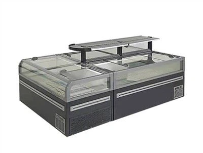 Gabinete con isla de combinación de ventana frontal