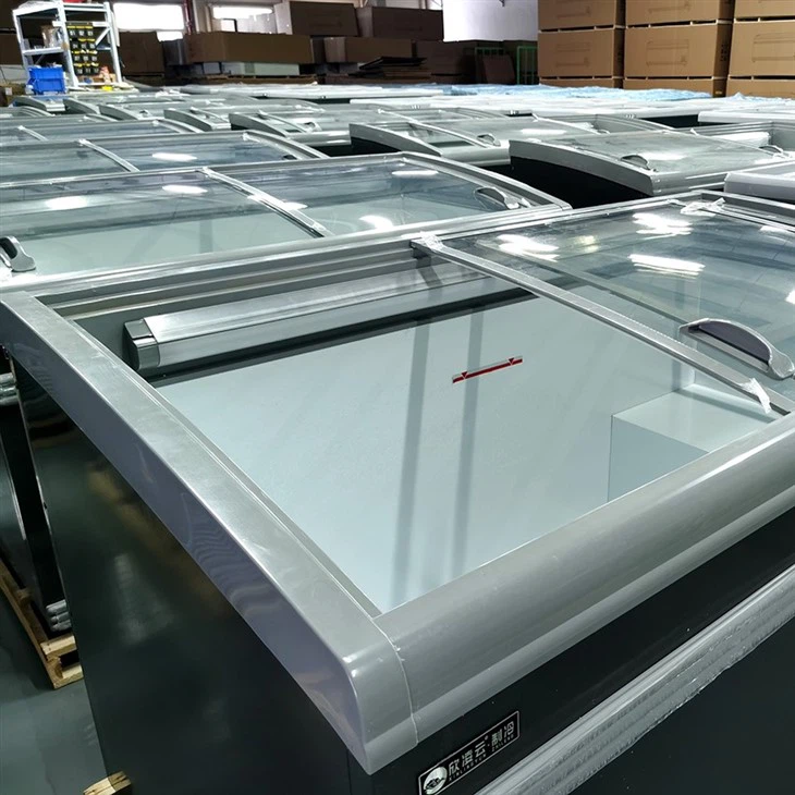 Retail Island Freezer