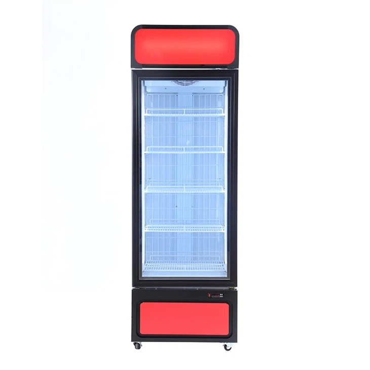 Vertical Frozen Food Refrigerator